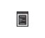 Sony 120GB XQD G Series Memory Card