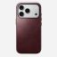 Nomad Traditional Leather Case (Horween) for iPhone 18 Pro /17 Pro Burgundy