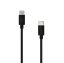 SBOX Type-C to Type-C 60W Charge and sync cable 2m Black