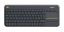 Logitech K400 Plus Wireless Touch Keyboard Black DE