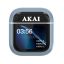 Akai BTE-J600BL AENC Bluetooth Headset Blue