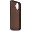 Decoded Decoded Leather Backcover iPhone 17 Chocolate Brown