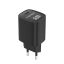 Gembird 60W USB Type-C fast charger LCD Black