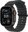 Apple Watch Ultra 3 Cellular 49mm Black Titanium Case with Black Titanium Milanese Loop - Large