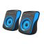 Esperanza Flamenco USB Stereo Speakers Black/Blue
