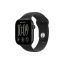 Apple Watch S12 GPS 42mm Black Aluminium Case with Black Sport Band - M/L