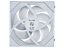 Lian Li UNI FAN SL-INF Wireless ventilátor, Fordított légáramlás, ARGB, PWM - 140mm, fehér