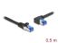 DeLock CAT6A S-FTP Patch Cable 0,5m Black