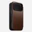 Nomad Modern Leather Folio for iPhone 17 Pro Brown