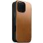 Nomad Leather Folio iPhone 16 Pro Max Brown