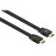 Manhattan Flat High Speed HDMI with Ethernet 4K@60Hz cable 5m Black
