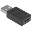 Manhattan USB 2.0 Type-C to Type-A Adapter