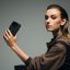 Decoded Decoded Leather Backcover iPhone 17 Black