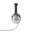 Nedis HPWD1200BK Over-Ear Wired Headphones Black/Silver