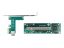 DeLock Riser Card PCI Express x1 to 1 x PCI 32 Bit Slot with 60 cm cable
