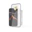 FIXED Rendkívül tartós, hosszú élettartamú edzett üveg pormentesítő applikátorral Apple iPhone 18 Pro Max/17 Pro Max készülékhez, fekete
