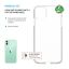 FIXED újrahasznosított anyagból készült AntiUV TPU hátlap Apple iPhone 11 készülékhez, átlátszó