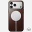 Nomad Modern Leather (Horween) Case for iPhone 17 Pro Max Rustic Brown