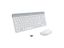 Logitech MK470 Slim Wireless Keyboard and Mouse Combo Off-white UK