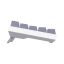 Trust GXT 873 Acira Mechanical Gaming Wireless Keyboard White US