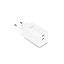 Dicota 2-port GaN Wall Charger (45W) White