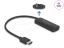 DeLock Adapter HDMI-A male to USB Type-C female (DP Alt Mode) 8K Black