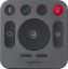 Logitech Device Remote Control For Conference Camera Grey