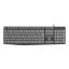 natec Nautilus Keyboard Black/Grey US