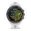 Garmin Approach S70 42mm Black/Peach Ceramic Bezel with White Silicone Band