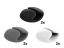 DeLock Cable Holder Clip Set 6 pieces