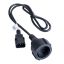 Akyga AK-PC-13A CU CEE 7/3 / IEC C14 1m