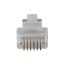 ACT RJ12 (6P/6C) modulaire connector for round cable with solid conductors