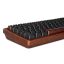 Sharkoon Skiller SGK50 S2 Wood PBT Gaming Keyboard Brown/Black UK