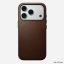 Nomad Traditional Leather Case for iPhone 18 Pro /17 Pro Brown