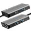 Logilink UA0410 USB-C 7-Port Docking Station Silver/Black