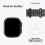 Apple Watch Ultra 4 Cellular 49mm Black Titanium Case with Translucent Black Ocean Band