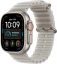 Apple Watch Ultra 4 Cellular 49mm Natural Titanium Case with Translucent Grey Ocean Band