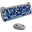Canyon CNS-HSETW6BL-HU Wireless Keyboard Combo Kitty Edition Blue HU