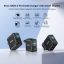 Unitek Rexo 100W 4-Port GaN Charger with Smart Display Black