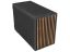 Lian Li DAN Cases B4 Wood Edition Micro-ATX Számítógépház - mogyoró/fekete