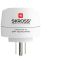 SKROSS Európába utazóknak földelt USA Adapter White