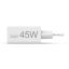Hama Fast Charger GaN Mini Charger 45W White