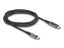DeLock USB-C to USB-C male/male cable 2m Black