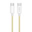 Logilink USB 2.0 Type-C male to male cable 1m Yellow