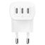 Belkin Boost Charge 67W with 3xUSB-C Ports White