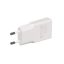 Logilink USB-C socket adapter GaN 1x USB-C (PD) 30W White