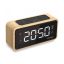 Carneo CF90 Radio Alarm Clock Wood/Black