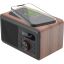 Carneo W100 Wireless FM Radio DAB+ Wood