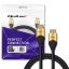 Qoltec HDMI to HDMI v2.1 Ultra High Speed 8K/60Hz Gold Cable 3m Black
