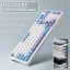 The G-Lab Keyz Elite 400 WB Keyboard White/Blue US